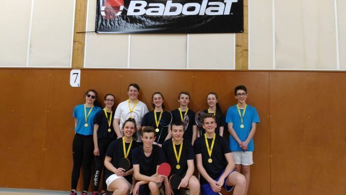 Qualifiés pour les Championnats de France UNSS en badminton et tennis de table par équipe !