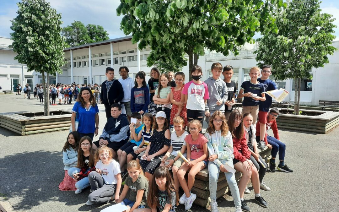 Les CM2 de Camille Claudel ont passé une après-midi au collège!